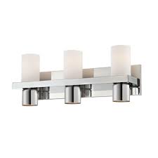 Eurofase Pillar Collection 8 Light Chrome Bath Bar Light 23279 032 The Home Depot
