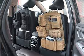 Tactical Molle Car Seat Organizer V2 In 2020 Car Seat Organizer Urban Survival Kit Urban Survival