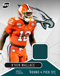 Pff On Twitter With The 127th Overall Selection In The 2020 Nfl Draft The Philadelphia Eagles Select K Von Wallace Db Clemson Https T Co Esmfdijmtl