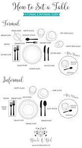 I used these pink polka dot plates at all of the side chairs. How To Set Your Table For Any Dinner Party