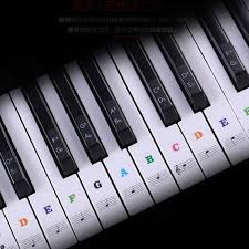 I'd like to remove the labels from all the keys so that it looks similar to this keyboard. Sticker Label Pvc Stave Piano Keyboard Biginners 54 61 Keys Shopee Philippines