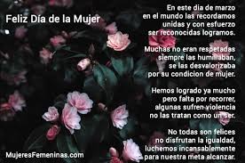 Día de la mujer, día internacional de la mujer: Poemas Para El Dia De La Mujer Cortos Y Bonitos