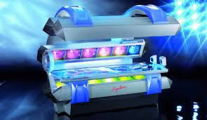 Tanning bed bulbs 24 pack. Ergoline Open Sun 1050 It Is A 12 Min Bed That Has Air Conditioned Controls Surround Sound Systems And High Output Bro Tanning Bed Tanning Airbrush Tanning