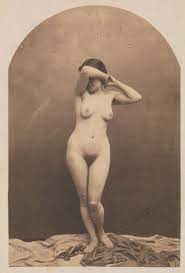 Standing Female Nude by Nadar: Buy fine art print