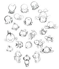 (affiliate links included below.) printable ocean animals tracing coloring pages. Chibib Ocean Animal Coloring Pages Colouring Page B105 Unit