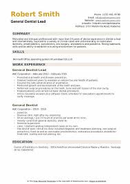 Write an engaging dentist resume using indeed's library of free resume examples and templates. General Dentist Resume Samples Qwikresume