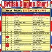 British Singles Chart Week Ending 6 January 1956 Songs