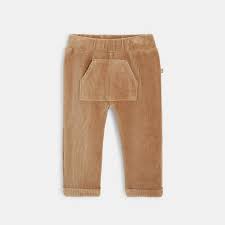 Product titleintimo womens solid soft knit pant, pink, m. Corduroy Knit Pants White Baby Boy Okaidi Obaibi