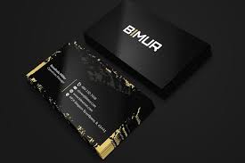 Black and gold modern business card template vector. Black And Gold Business Card 2 29816 Business Cards Design Bundles