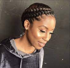 6 Simple Styles For Corporate Naturalistas Voice Of Hair Natural Hair Updo Braids For Black Hair Natural Hair Braids