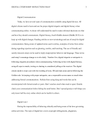 Final Reflection Digital Citizenship