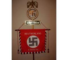 Deutschland erwache standard flag up for sale is this original deutschland erwache standard banner. Deutschland Erwache Standarte Reproduction