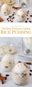 The Best Pressure Cooker Instant Pot Rice Pudding Recipe Pressure Cooker Desserts Instant Pot Rice Pudding Recipe Best Pressure Cooker