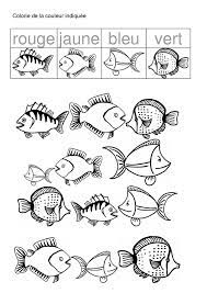 Poisson Chez Camille Poisson A Colorier Animaux Marins Coloriage Poisson