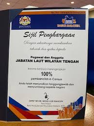 Jabatan agama islam wilayah persekutuan. Penyerahan Sijil E Census Kepada Jabatan Laut Malaysia Facebook