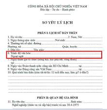 Ngay sau cuộc họp này tôi sẽ ký văn bản đề xuất gửi ban thường vụ. Trinh Ä'á»™ VÄƒn Hoa La Gi Ghi Trinh Ä'á»™ VÄƒn Hoa Trong SÆ¡ Yáº¿u Ly Lá»‹ch