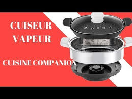 Cuiseur Vapeur Pour Robot Cuisine Companion Youtube Cuiseur Cuiseur Vapeur Cuisine Companion