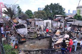 Sembilan rumah setinggan musnah dalam kebakaran | Borneo Post Online