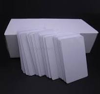 230Pcs Blank Inkjet White Cards CR80 PVC Plastic Card Both Side Printable  Waterproof ID Card For Epson Canon Printer Printing - AliExpress