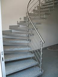 Treppen werden in geschosstreppen für innen, geschosstreppen für außen sowie freitreppen unterschieden. Metallbau Rabe Gmbh Schmiedebetrieb In Ringgau Rohrda Treppengelander Innen Edelstahl Treppengelander Abschluss