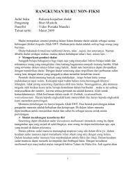 Resume kerja, makalah, contoh resume buku, tugas kuliah, artikel, dan jurnal, beserta cara membuat. Rangkuman Nonfiksi Pdf