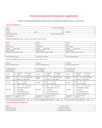 Looking for peace of mind? Personal Automobile Insurance Application Edit Fill Sign Online Handypdf