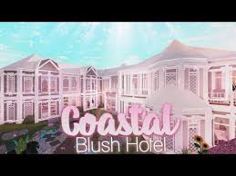 Hey guys :) hope yall enjoyed the vid, dont forget to like the video, subscribe and comment!.build info: Roblox Bloxburg Coastal Blush Hotel Part 1 Speedbuild Youtube House Plans With Pictures House Plans Mansion Two Story House Design