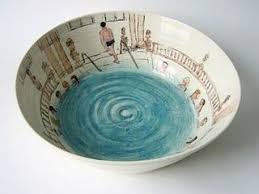 Helen Beard Swimming Pool Pottery Rustic Ceramics Pottery Pottery Painting