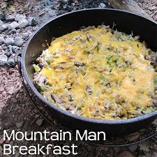 Mountain Man Breakfast In A Dutch Oven 50 Campfires Recipe Dutch Oven Recipes Easy Dutch Oven Recipes Oven Recipes