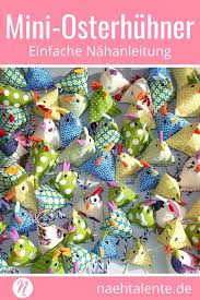 Mini Osterhuhner Ostern Nahen Osterideen Und Osterbasteln