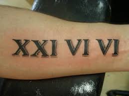Maybe you would like to learn more about one of these? 25 Roman Numbers Tattoos