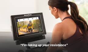 Smooth, natural motion of nordic skiing offers exercise without injury or discomfort, while adjustable resistance and elevation let you easily adjust the intensity of your. 2021 Commercial S15i Studio Cycle Nordictrack