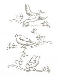 Bird On Branch Drawing Drawing Birds In Branch Tree Natural Decoration Stock Vector Sponsored Branch Tree Drawing Birds Ad In 2020 Bird Drawings Vector Illustration Drawings