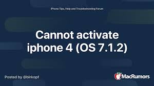 Carrier unlock iphone 4 ios 7.1 2 using cydia. Fastest Activate Iphone 4 Without Sim Ios 7 1 2