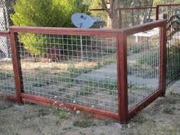 This groove holds the hog wire snugly in place allowing you to picture frame the panels. Hog Wire Fence Gallery Guys Fencing
