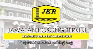 Jabatan kerja raya atau jkr adalah satu jabatan dibawah kementerian kerja raya malaysia yang bertanggungjawab membina dan menjaga infrastruktur awam di malaysia seperti laluan persekutuan dan negeri, bangunan mohon juga: Jawatan Kosong Terkini Di Kementerian Kerja Raya Malaysia Kkr 27 Nov 2018 Jawatan Kosong