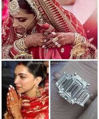 Deepveer Engagement Ring Bollywood Wedding Deepika Padukone Style Deepika Padukone