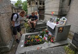 Remove any debris and tend to the gravesite while you are there. 50 Years After His Death Fans Honor Jim Morrison In Paris Triblive Com