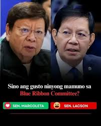 Kinsa may imong palabihon nga mahimong Chairman sa Senate Blue  RibbonCommittee, ABOGADO o ABOGAGO sa duha Sen. RODANTE MARCOLETA o Sen.  Pink Lacson? 1️⃣ “Lacson uncovers the story and depends