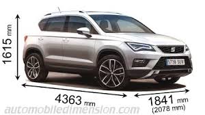 With them folded a total of 1910 litres is on offer which is also very impressive. Seat Ateca Abmessungen Kofferraumvolumen Und Innenraum