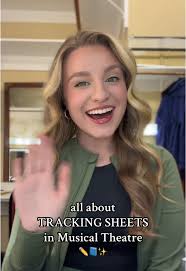 Musical Theatre Track Sheet