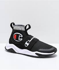 Champion (also stylized as champion u.s.a.) is an american manufacturer of clothing, specializing in sportswear. Champion Rally Pro Black White Shoes Zumiez Ca