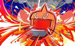 Heat Rotom Overheat By Ishmam Deviantart Com On Deviantart Ghost Pokemon Pokemon Backgrounds Pokemon