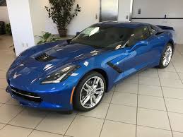 2016 Corvette Stingray Z51 Coupe In Laguna Blue Metallic Tintcoat With Kalahari Interior And The 2lt Tri Corvette Stingray Corvette Chevrolet Corvette Stingray