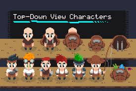 Animate Pixel Art Characters In A Top Down View By Qamaart Fiverr See more ideas about pixel art characters, pixel art, pixel. animate pixel art characters in a top down view
