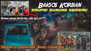 Kejadian tersebut terjadi imbas erupsi di gunung semeru. Senduro Celenk Baksos Ke Pos Pengungsian Korban Erupsi Gunung Semeru Pronojiwo Youtube
