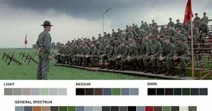 Full Metal Jacket Film Colour Scheme Movies In Color Full Metal Jacket Stanley Kubrick