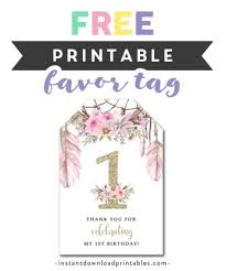 Look at our free baby shower printables to find a variety of invites in different designs & colors. Favor Tags Archives Instant Download Printables