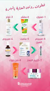 خطوات روتين العناية بالبشرة skin care routine skin care diy skin care fresh skin
