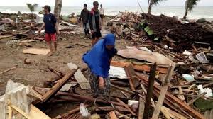 Intuitive fred888: 'Volcano tsunami' hits Indonesia after Krakatoa eruption  - BBC News